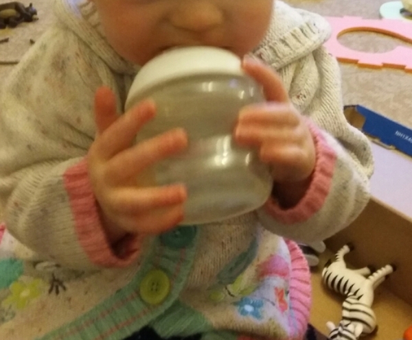 To think my daughter is taking me for a mug?