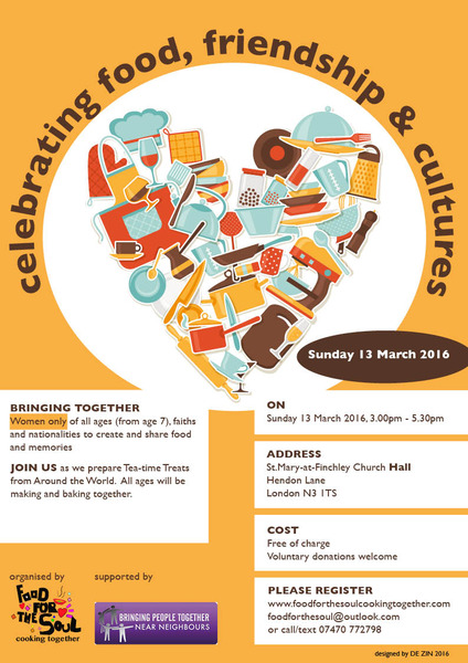 Join us on 13 March, 3.00pm-5.30pm