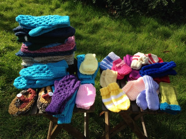 Woolly Hugs. Our Project to help refugees continues. One square, one blanket, a pair of gloves, one warm hat, one step at a time, really every little thing will help. All support welcome.