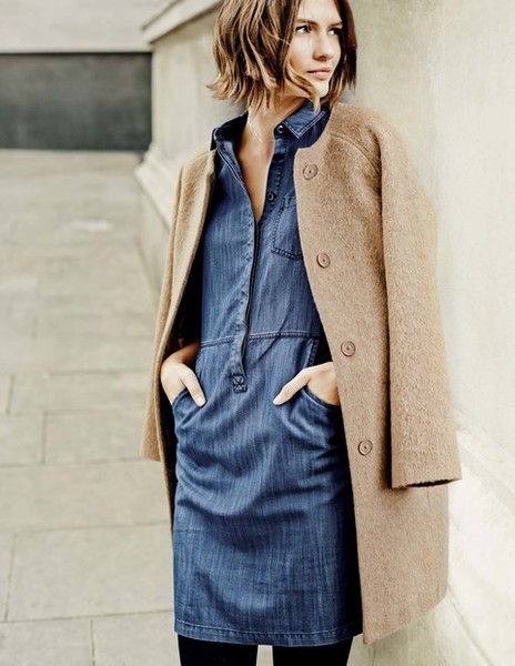 Denim dress?