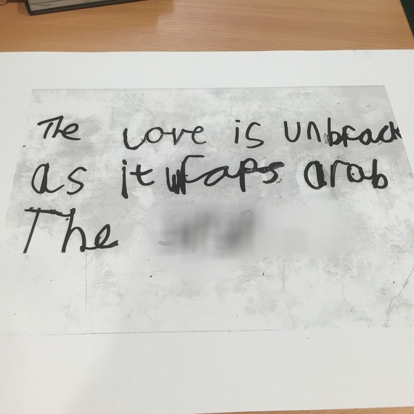To ask you to tell me the GOOD things about teaching?