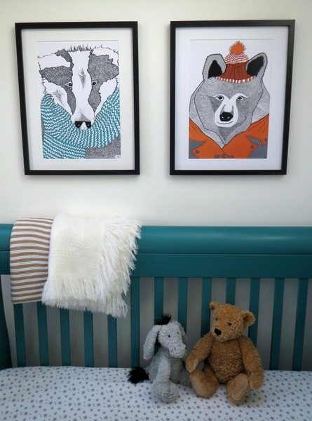 gender-neutral and bright nursery decor?