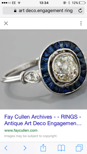 Remodelling engagement ring...