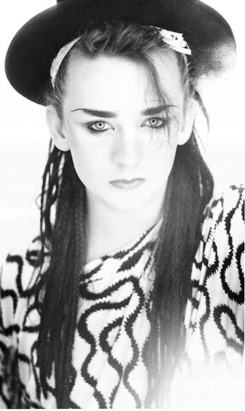 Boy George is quite beautiful isn't he?