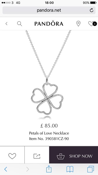 Please help me find this necklace...long clover/heart shaped links