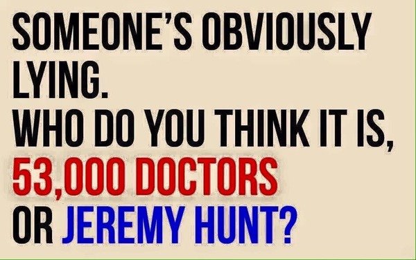 AIBU  Junior Doctors - be professional and get back to your duties NOW !