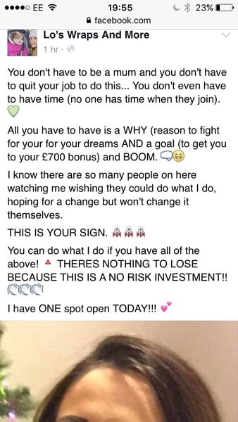 MLM BOT WATCH 7 - lighthearted chat and posts by Eyes about Younique, Forever Living, Ariix, It Works, NuSkin, Stella and dot and [insert name of new MLM from Utah here]