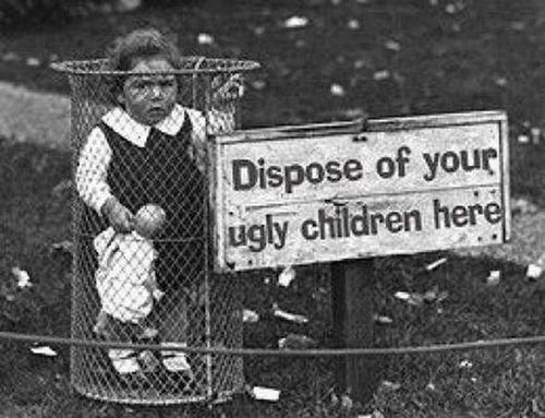 just asked someone too leave my house.  as all they have done is insult my baby!