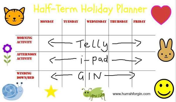 half term hacks?