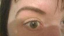 To be a bit baffled by the trend for eyebrows that announce their presence 3minutes before the rest of the face?