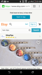 Hair clips for grown ups
