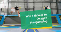 Win 4 tickets to Oxygen Freejumping Trampoline Parks (London/Southampton)