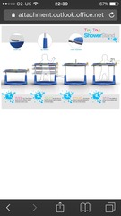 Toddler shower stand