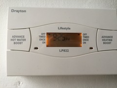 Heating help (again!) - rads on when heating not on (tropical!)