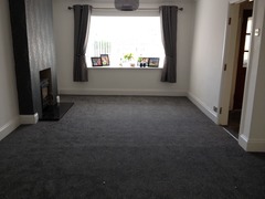 Yellow and Grey living room