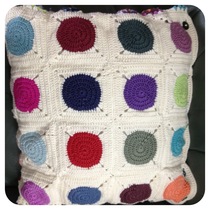 Crochet Pattern Circle in Square