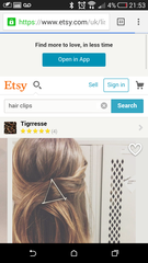 Hair clips for grown ups
