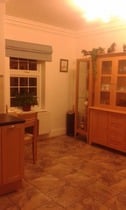 Ideas for paint schemes and curtains/blinds to update this country kitchen?