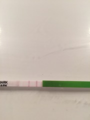 Faint line or evap?