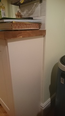 Designing a kitchen around a chimney breast