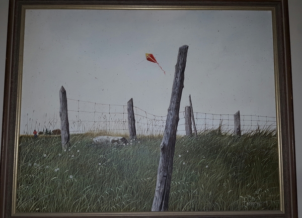 To show you all a painting I just bought?