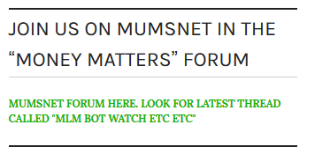 MLM Bot Watch 14- Chat about the Scamalasmical cultic racket of MLMs Forever Living, Juiceplus , Ariix, Younique, (insert name of Utah MLM here) now including hunpreneurs, cheese, posts from eyes, Bot