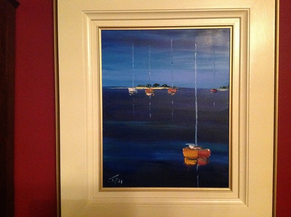 To show you all a painting I just bought?