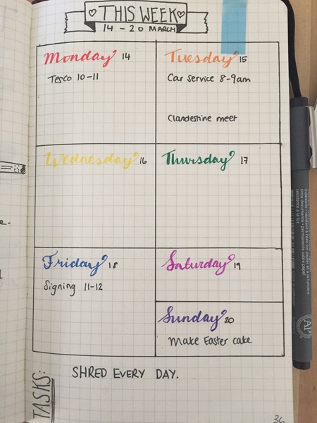 BuJo Wankers 2 - declutter your mind!
