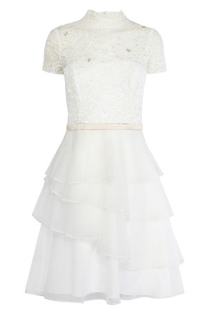 Can anyone find me a bargainous wedding dress?