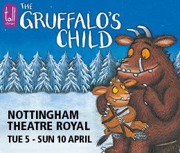 Win a family ticket to The Gruffalo's Child at the Theatre Royal