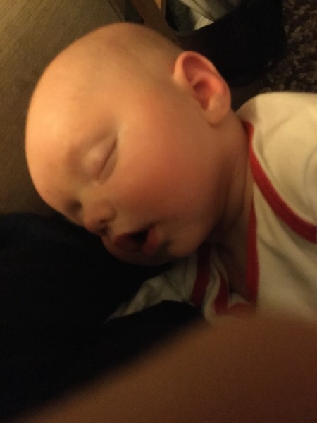 Breastfeeding turning into a wrestling match!