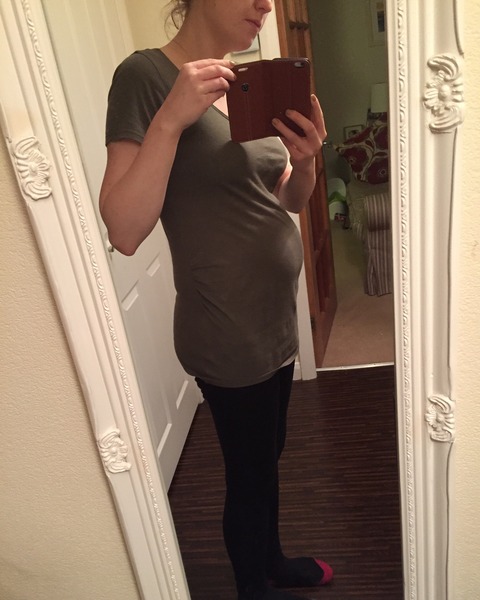 August 2016 number 4 - bumps popping and scans happening, we actually have babies!