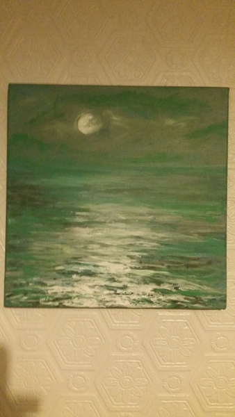 To show you all a painting I just bought?