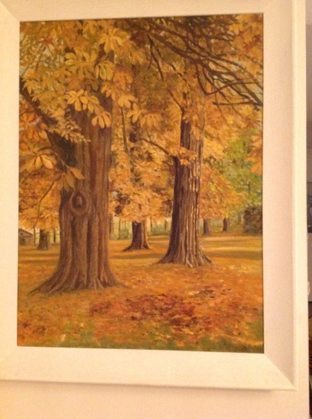 To show you all a painting I just bought?