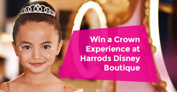 Win a £200 exclusive Harrods Disney makeover for your little princess