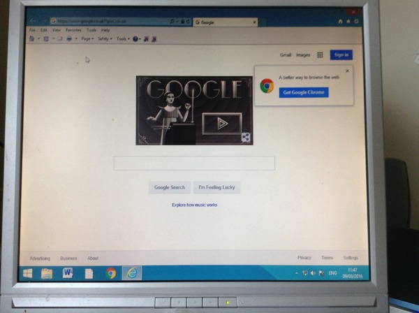 Windows 8 Desktop Size