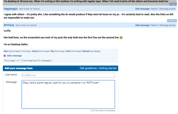 Heads up - we're about to introduce a wee (it's really not that big) site update...