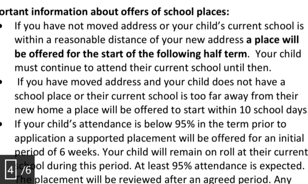 Does anyone know about in year admissions please.
