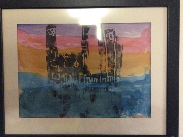 To show you all a painting I just bought?