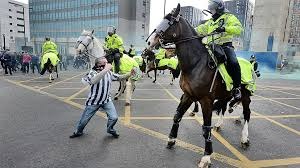 To think the poo from the police horses should be cleaned up?!