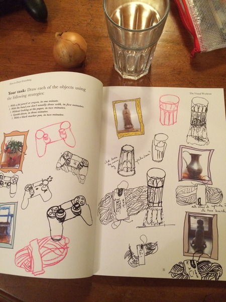 I'm doing this drawing exercise and I'm having trouble with the instructions