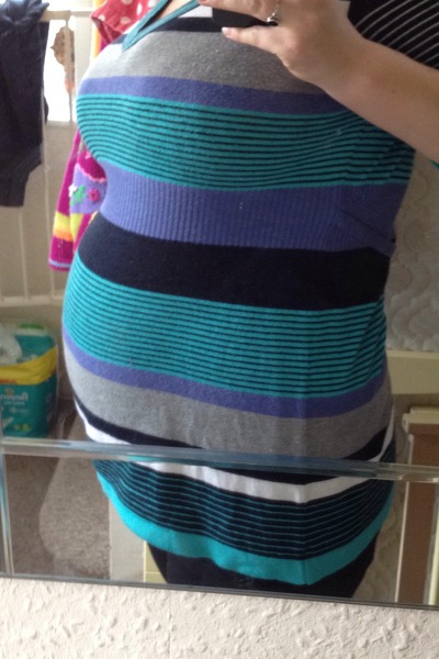 August 2016 number 4 - bumps popping and scans happening, we actually have babies!