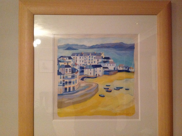 To show you all a painting I just bought?
