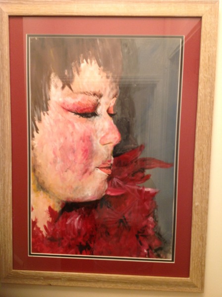 To show you all a painting I just bought?