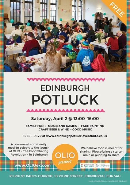 OLIO the Food Sharing App Is Coming To Edinburgh