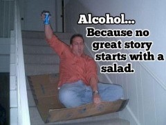To think wine is always the answer