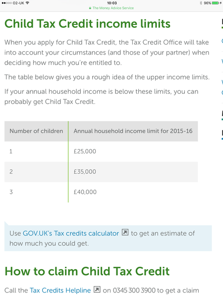 AIBU to think its become shameful to admit to getting tax credits?