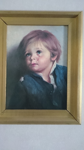 To show you all a painting I just bought?