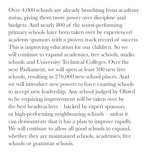 What does Nicky Morgan not seem to understand?