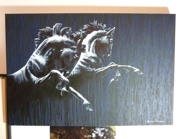To show you all a painting I just bought?